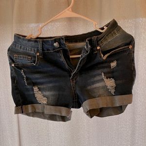 Women’s Stretchy Denim Jean Shorts